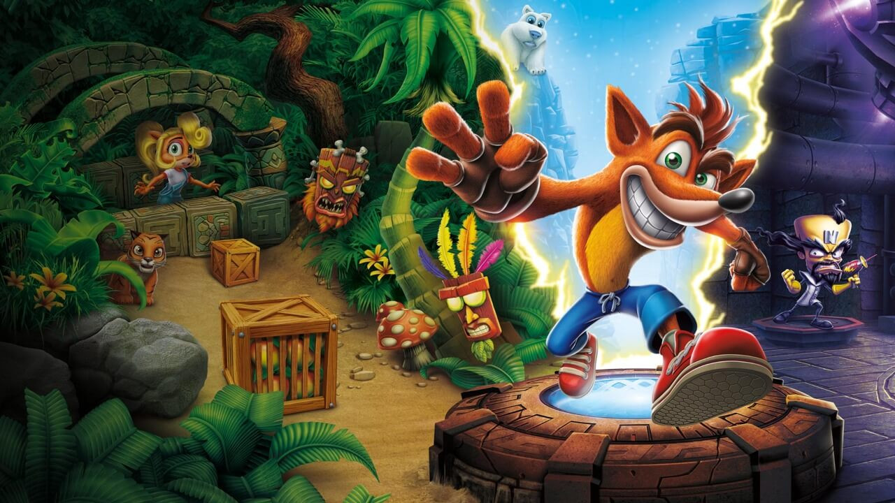 Crash Bandicoot N Sane Trilogy cover