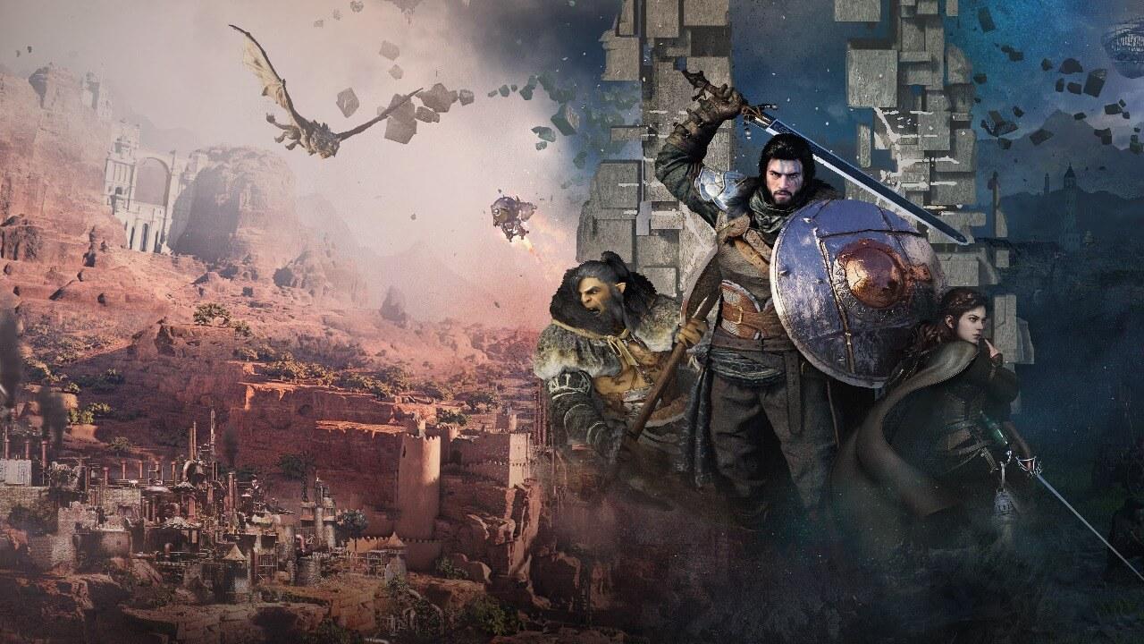 Crimson Desert background