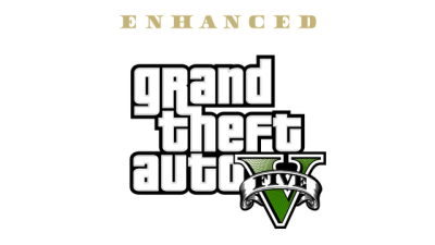 Grand Theft Auto V Enhanced Video Game Logo
