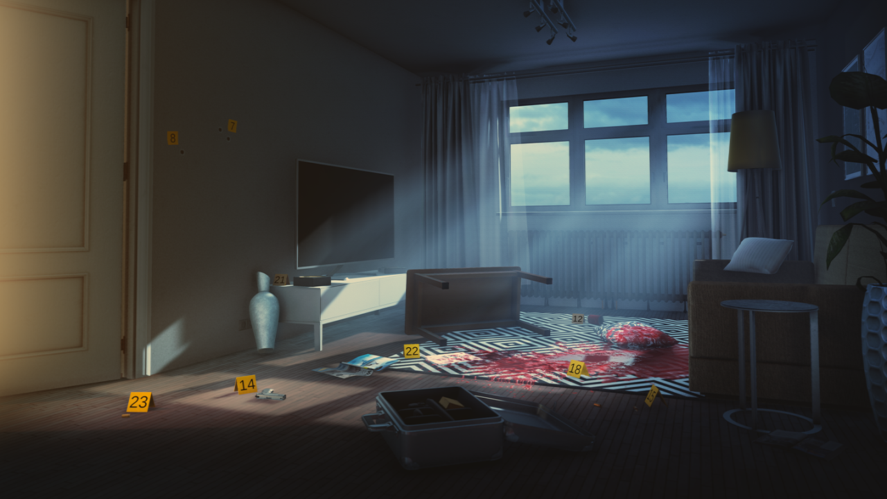 Forensics: Crime Scene Detective background
