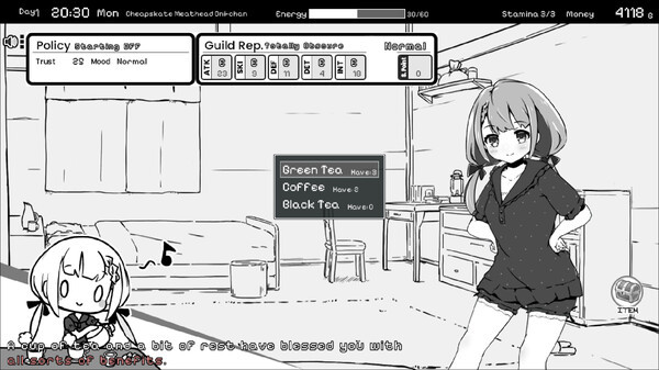 Living With Sister: Monochrome Fantasy screenshot 3