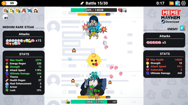 Meme Mayhem screenshot 1