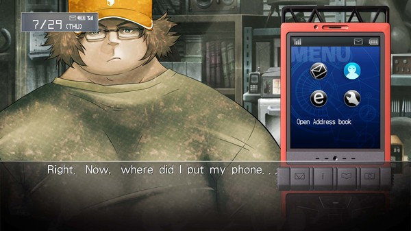 Steins;gate screenshot 1