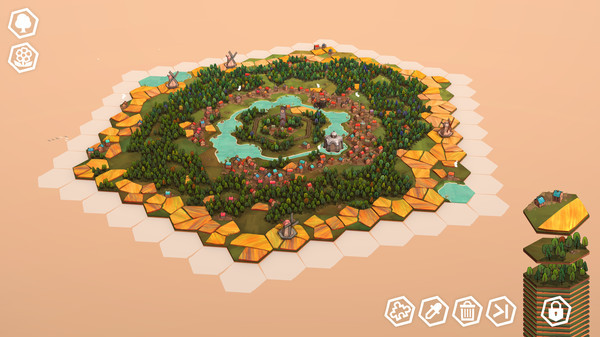 Dorfromantik screenshot 1