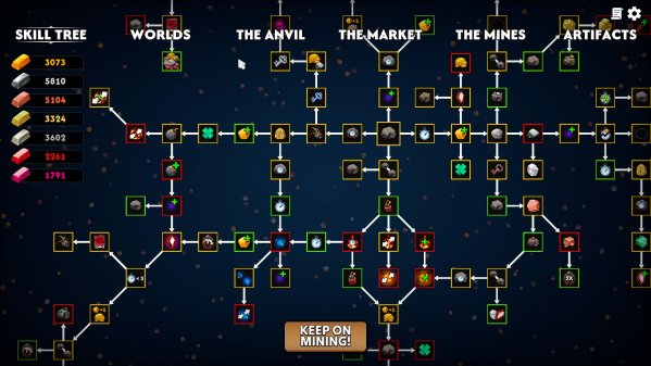 Keep on Mining! - Worlds screenshot 2
