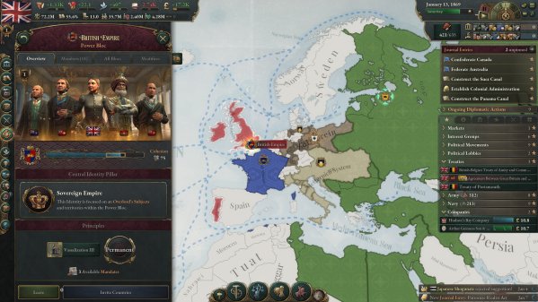 Victoria 3 screenshot 1
